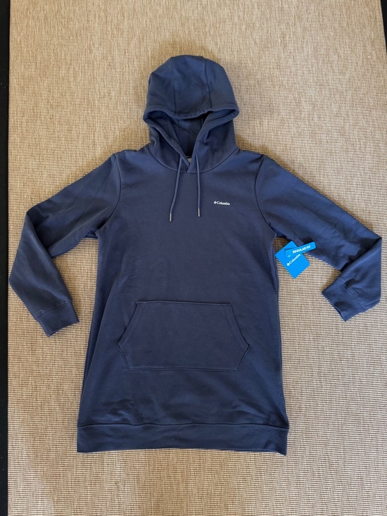 Columbia Tops - NWT Columbia Women's Navy Hooded Pullover Sweatshirt